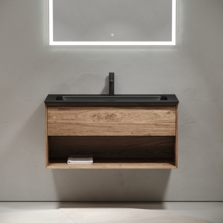 Тумба под раковину Sancos Marmi 1.0 MR1.0100ECH дуб чарльстон фото