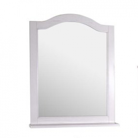 Зеркало ASB Woodline Модерн 85 11232 белое фото