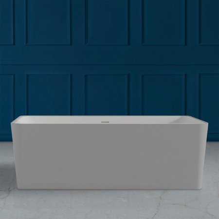 Ванна из искусственого камня Abber Stein AS9623 170x80 белая матовая фото