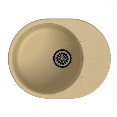 Мойка кухонная Ewigstein Rund R- 45F бежевый фото