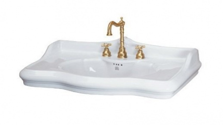 Тумба под раковину Bellezza Виктория-100 вишня фото