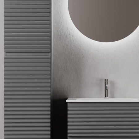 Тумба под раковину Sancos Folk FL60GS Grey soft фото