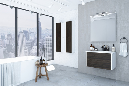 Зеркало-шкаф Акватон Брук 80 1A200602BC010 фото