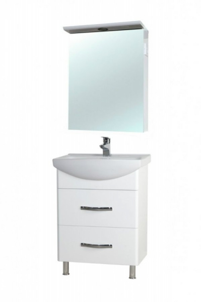 Тумба под раковину Bellezza Анкона 60 2 ящ. фото