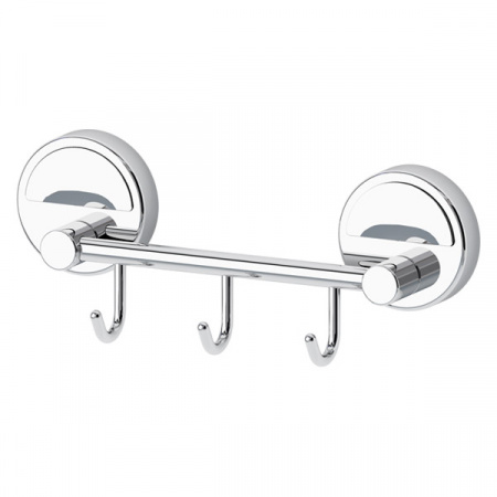 Держатель с тремя крючками FBS Luxia LUX 024 20 см фото