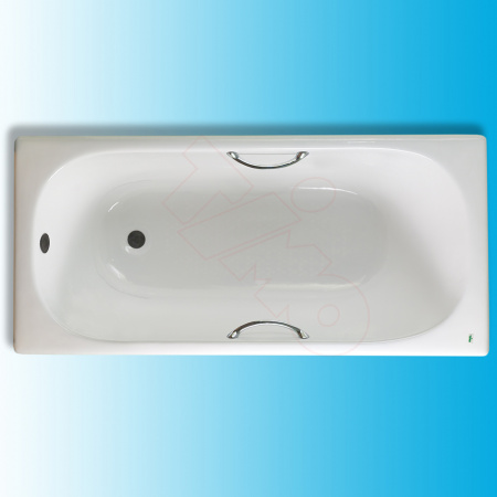 Чугунная ванна Timo Standard 3V 150x70 с ручками фото