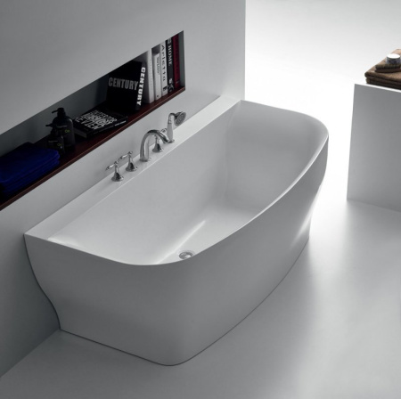 Акриловая ванна BelBagno BB74-1650-W0 165х78 без перелива фото