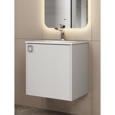 Тумба под раковину Uperwood Aurora TAurora50wm белая матовая фото