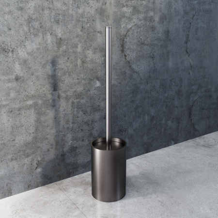 Ершик для туалета Iddis Petite PETGMP0i47 графит фото