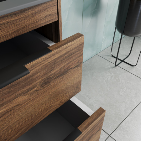 Тумба под раковину Vincea Chiara 2D VMC-2C2600CO C.Oak фото
