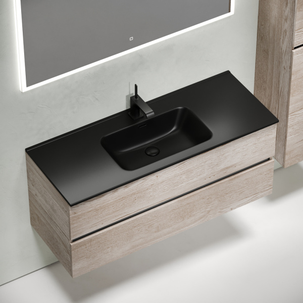 Тумба под раковину Sancos Urban UR120-1EG дуб галифакс натуральный фото