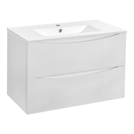 Тумба под раковину Vincea Mia VMC-2MC750GW G.White 75 см фото