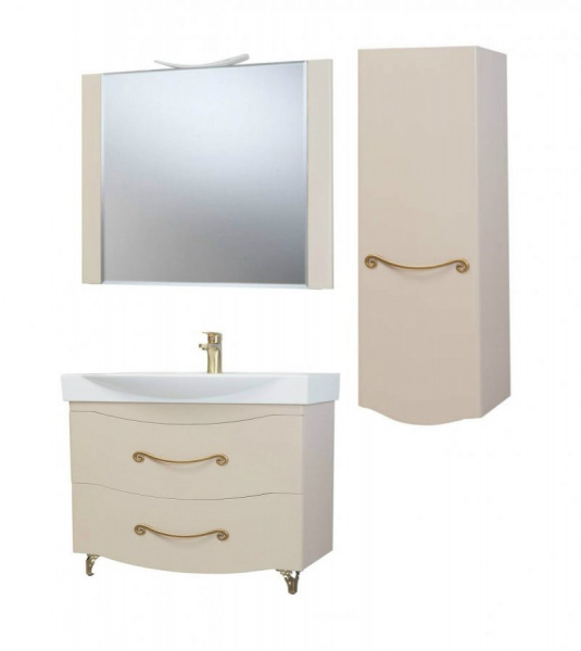 Тумба под раковину Bellezza Сесилия 105 капучино фото