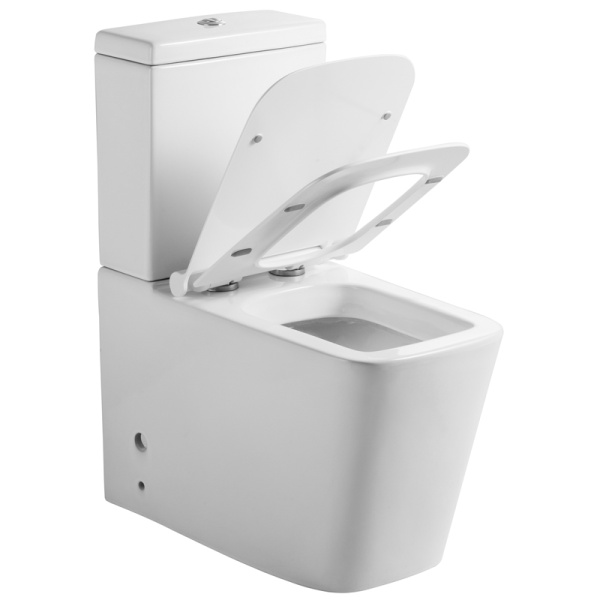 Унитаз компакт Orange C06-000W с бачком и сиденьем Микролифт фото