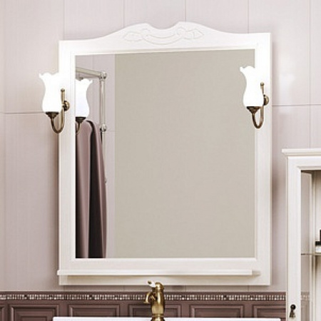 Зеркало Opadiris Клио 85 00-00003086 белая матовая фото