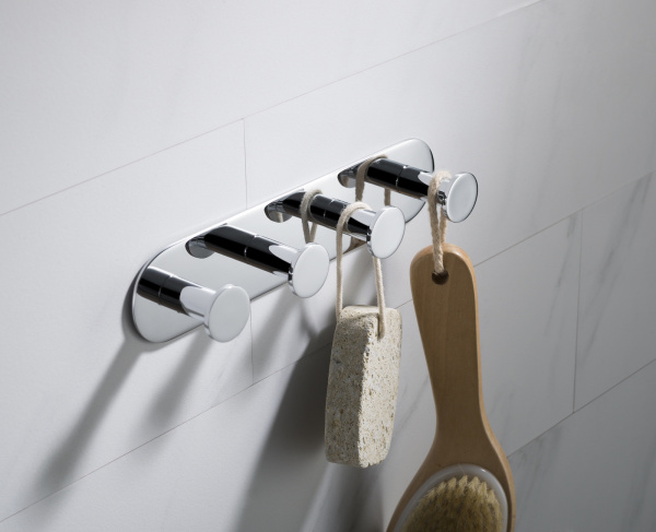 Планка с четырьмя крючками Timo Saona 13015/00 хром фото