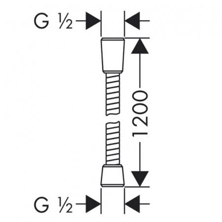 Душевой шланг Lemark LE8022S-Black 120 см фото