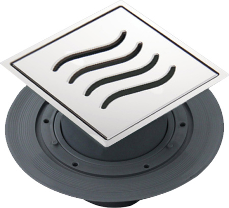 Душевой трап Pestan Confluo Standard Vertical Dry Mask с рамкой фото