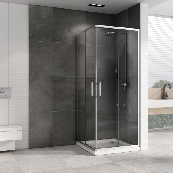 Душевой уголок ABBER Schwarzer Diamant AG020905 90x90 фото