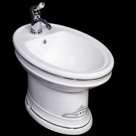 Биде напольное Boheme Puro 960-CH хром фото