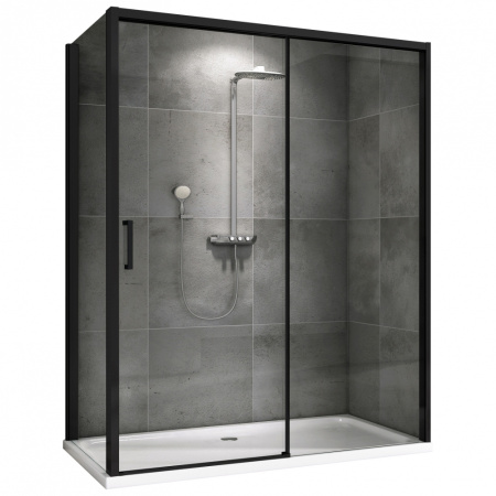 Душевой уголок ABBER Komfort AG93130B-S102B 130x100 фото