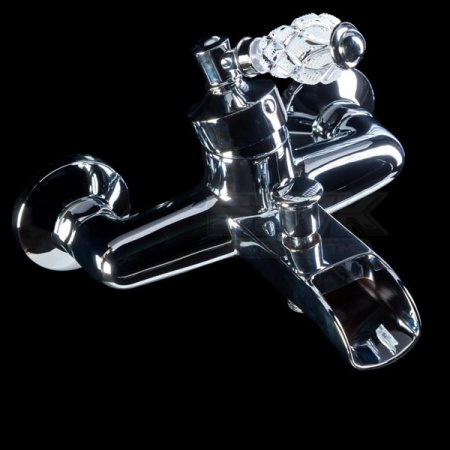 Смеситель для ванны с душем Boheme Vogue Crystal 223-CRST фото