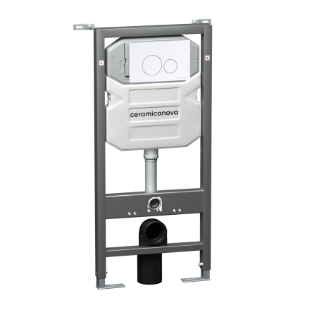 Инсталляция для унитаза Ceramica Nova Envision CN1001W с кнопкой фото