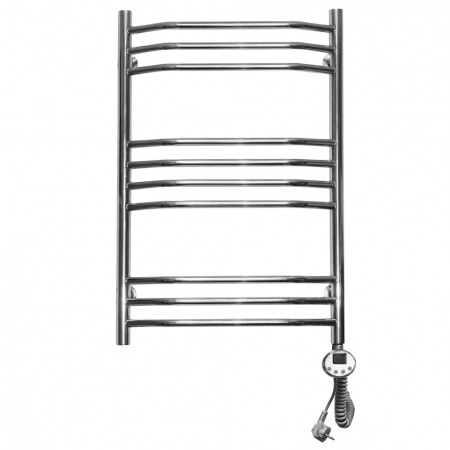 Полотенцесушитель электрический Domoterm Лаура П10 (500х800) (хром) правый фото