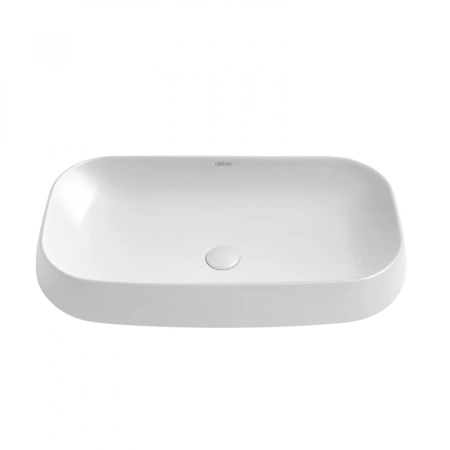 Накладная раковина Abber Rechteck AC2210 71x41 белая фото