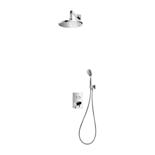 Душевая система для скрытого монтажа Omnires Y GoClick Pro SYSY40GCCR фото