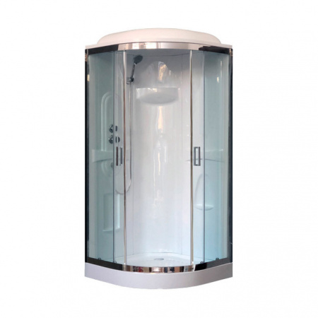 Душевая кабина Royal Bath HK RB90HK1-T-CH 90x90 фото