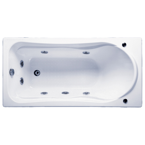 Ванна акриловая с гидромассажем Bas Бриз 150х75 фото