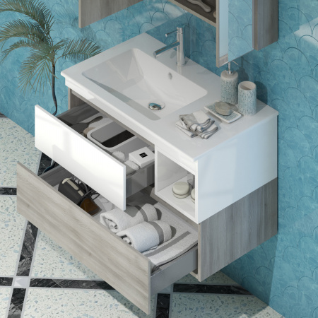 Мебель для ванной Smile Фортуна 90 фото