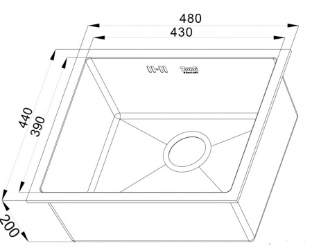 Мойка кухонная Zorg Inox RX RX-4844 фото