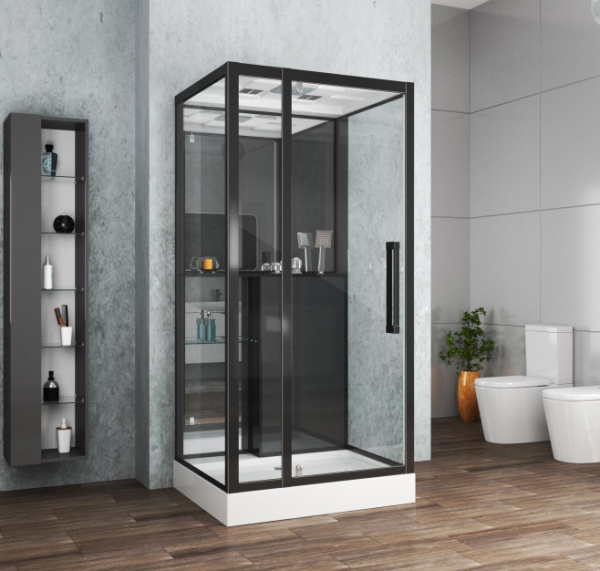 Душевая кабина Grossman GR261 90x90 черная фото