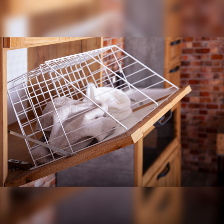 Шкаф над стиральной машиной Бриклаер Лофт 60 фото