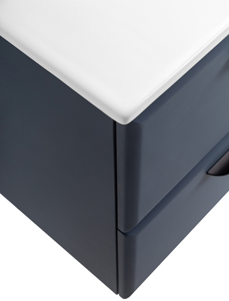 Тумба под раковину Cezares Eco 80 ECO-CER-N-800-2C-SO-GR-P 80 см, Grafito фото