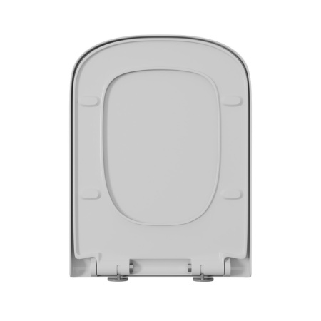 Безободковый подвесной унитаз D&K Berlin DT1436016 с микролифтом фото