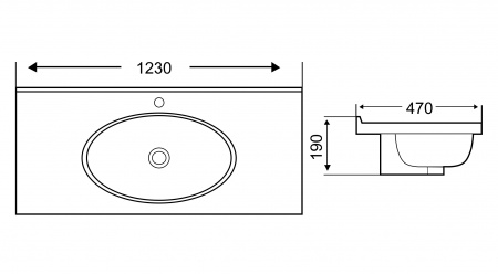 Раковина WeltWasser Deilbach DEILBACH 7507-120 фото