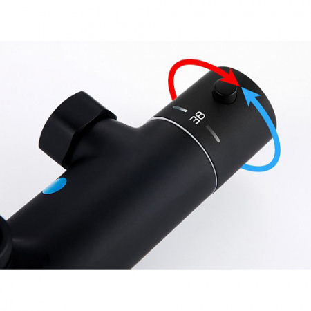 Душевая система (стойка) с термостатом Feramolli Ele BL7157-10 фото