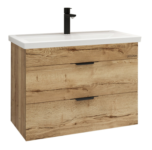 Тумба под раковину Grossman Форта 70 107003 дуб галифакс фото