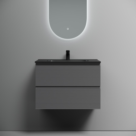 Тумба под раковину Sancos Folk FL70GS Grey soft фото