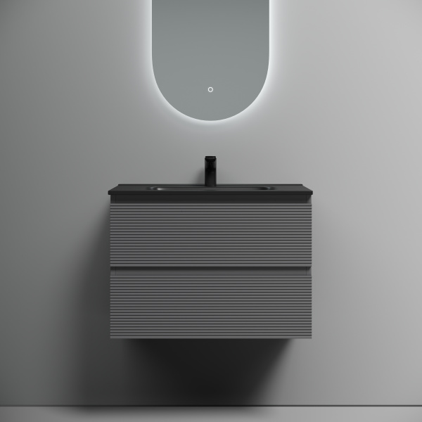 Тумба под раковину Sancos Folk FL70GS Grey soft фото