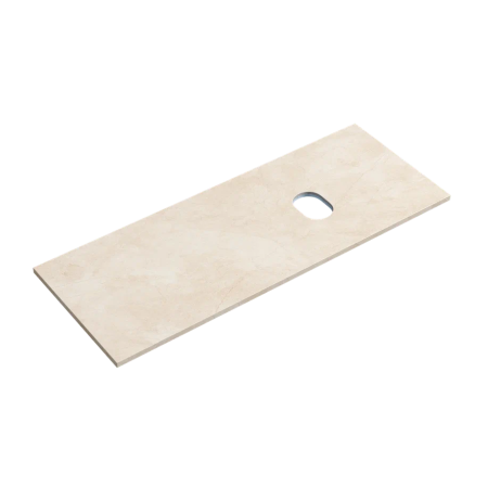 Столешница без отверстия под смеситель Sancos TT120A2R 120 см, kreman фото