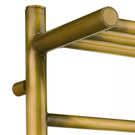 Полотенцесушитель электрический Garcia Кариба с полочкой 5П 50х50 бронза фото