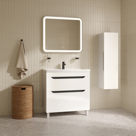 Напольная тумба с раковиной Iddis Ray RAY80WFi95K 80 см фото