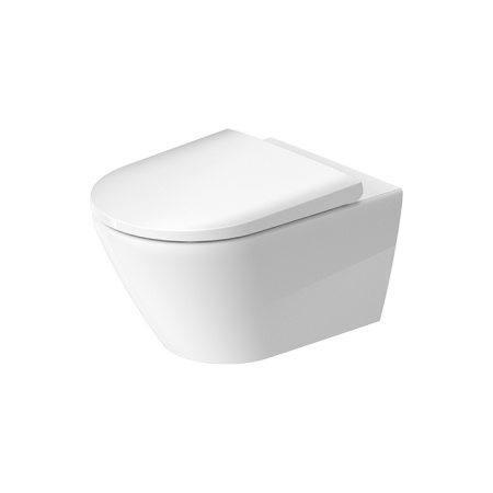 Подвесной унитаз безободковый Duravit D-Neo 45770900A1 (2577090000+0021690000) фото