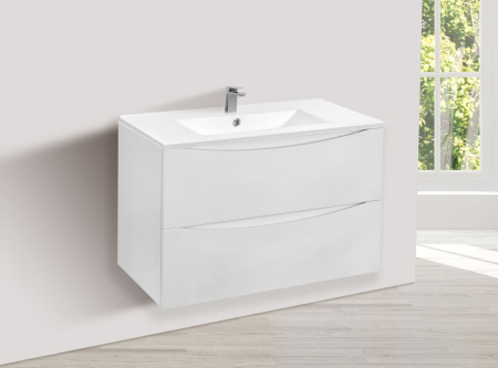 Тумба под раковину Vincea Mia VMC-2MC750GW G.White 75 см фото