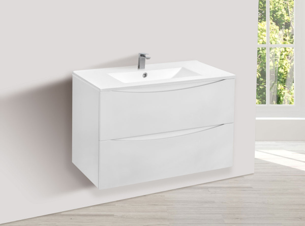 Тумба под раковину Vincea Mia 80 VMC-2MC800GW G.White фото