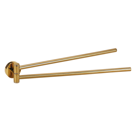 Полотенцедержатель двойной поворотный Bemeta Brilo 161204190 золото фото